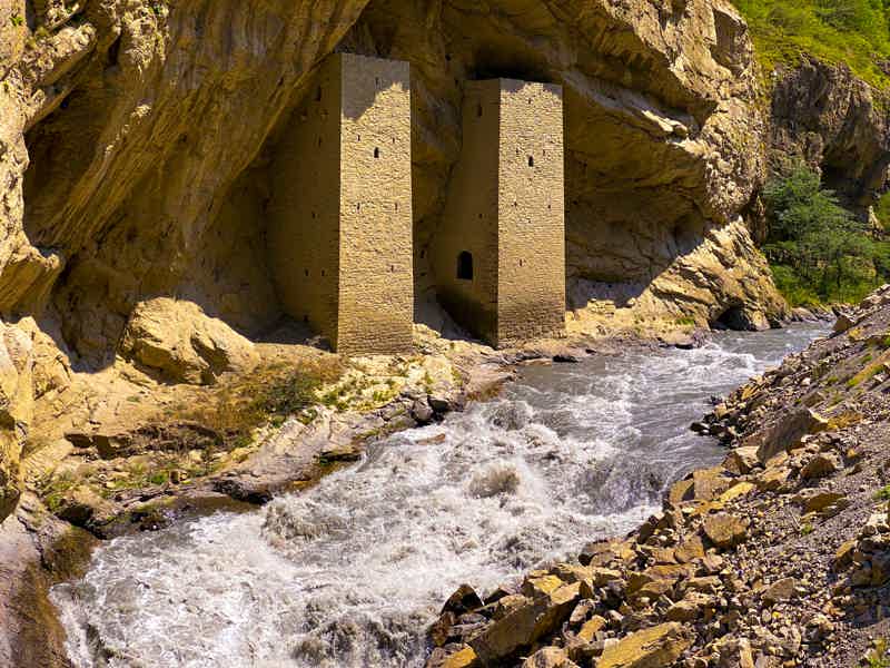 Архитектура горной Чечни: Аргунское ущелье и некрополь Цой-Педе - фото 6