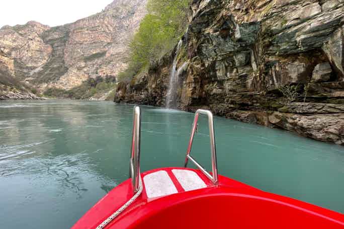 Сулакский каньон, бархан Сары-кум и Чиркейское водохранилище
