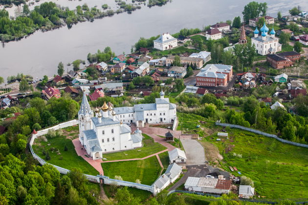 Виды Гороховец на Клязьме. Деревянный модерн.