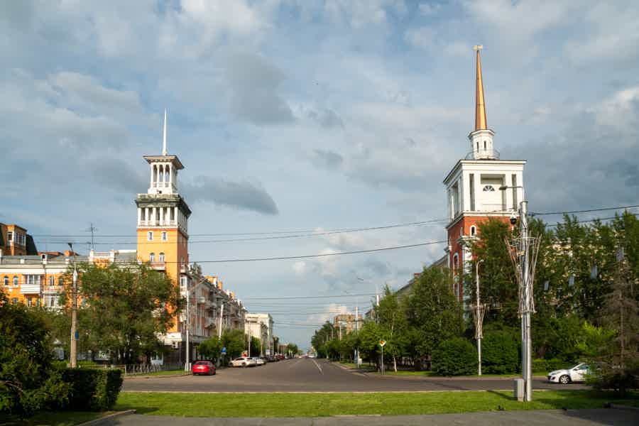 «Визитные карточки» Красноярска за 3 часа на транспорте туристов - фото 4