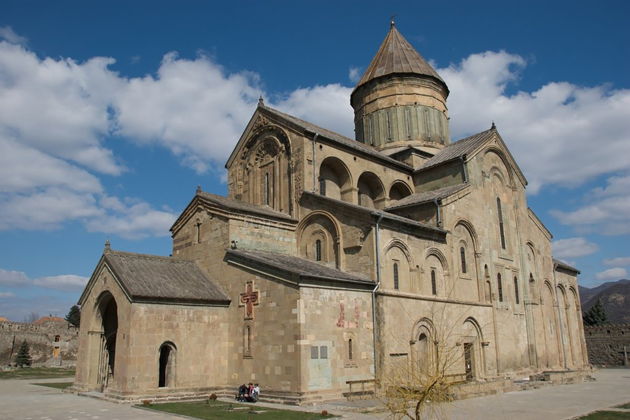 Виды Древняя столица Грузии Мцхета и монастырь Джвари