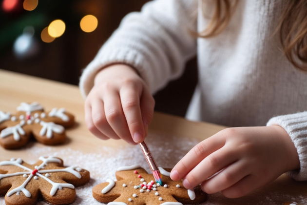 Фото к экскурсии Роспись новогодних имбирных пряников