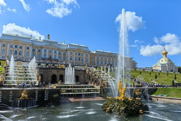 Виды Прогулка по парку Петергофа: в царстве фонтанов