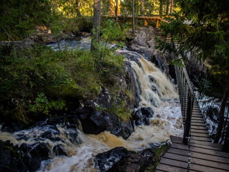 Водопад Ахвенкоски