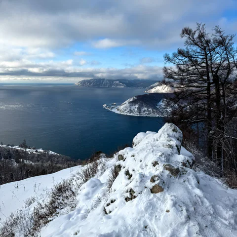 Осеннее знакомство с Байкалом.