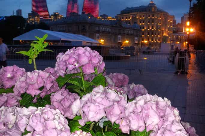Лучшие панорамы вечернего и ночного Баку!