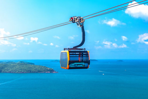 Полет над Ан Тхой и три острова: канатная дорога, лодочная прогулка и обед