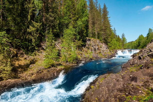 Карелия в миниатюре: водопад Кивач и Марциальные воды