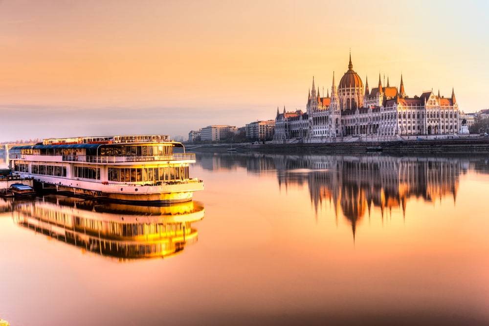 View of the Budapest Parliament