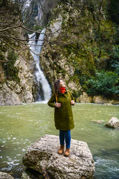 Фотопрогулка К Агурским водопадам на iPhone 14 pro - фото 2