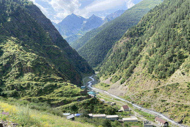 Виды Тропа ледников: высоты Богосского хребта и дикие реки Дагестана