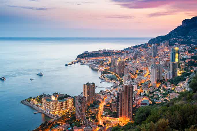 Ночная экскурсия по Монако