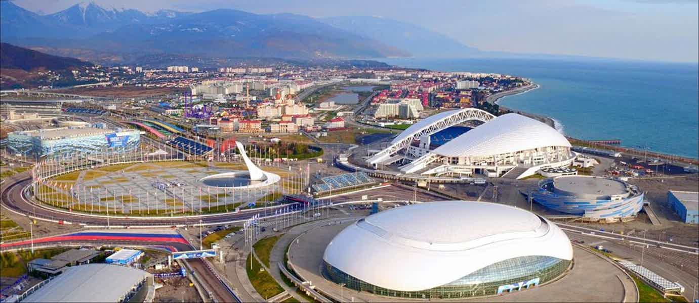 Красная Поляна, Олимпийский парк и шоу фонтанов - фото 3