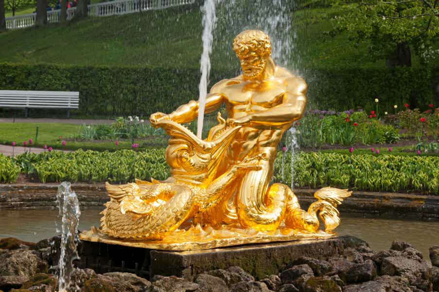 Петергоф, парк и фонтаны в индивидуальной группе - фото 5