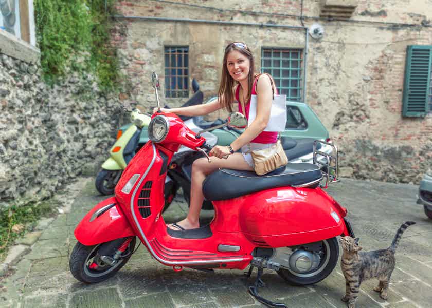 Круглосуточная аренда Vespa Primavera в Риме - фото 5