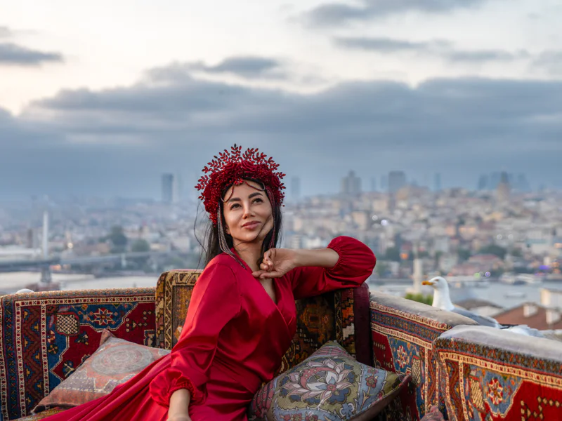 Стамбульская фотосессия на крыше с чайками — фото 4, Стамбул | Покатаем