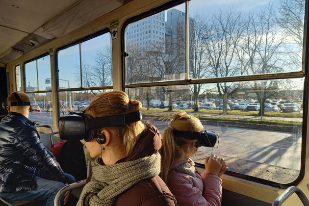 Виды Прогулка на трамвае + VR