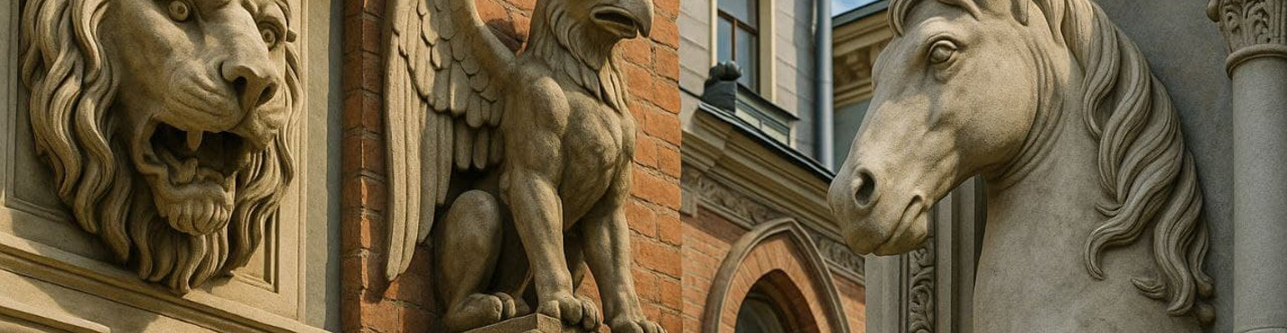 Городской квест. Звери на фасадах: от Арбатской до Кропоткинской (без гида)