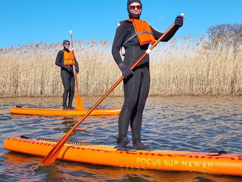 SUP-прогулка по реке Тростянка - экскурсия в Зеленоградск, Россия