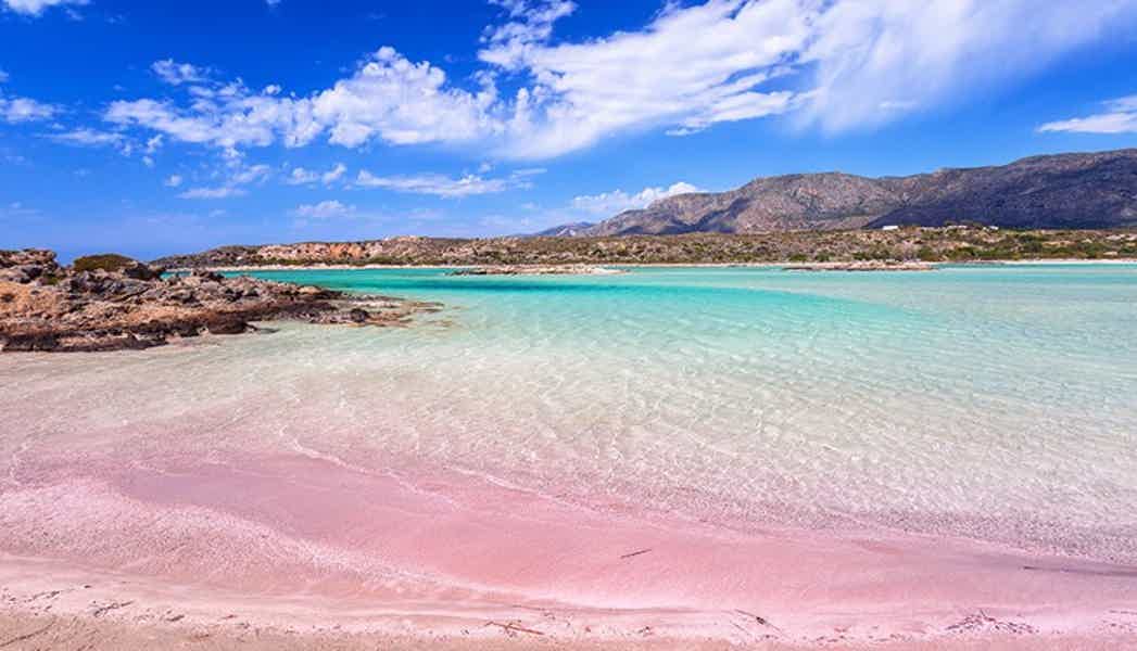 Розовый пляж Элафониси из области Ретимно - фото 1