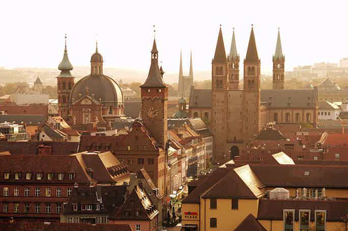 Вюрцбург — один из крупнейших городов Франконии