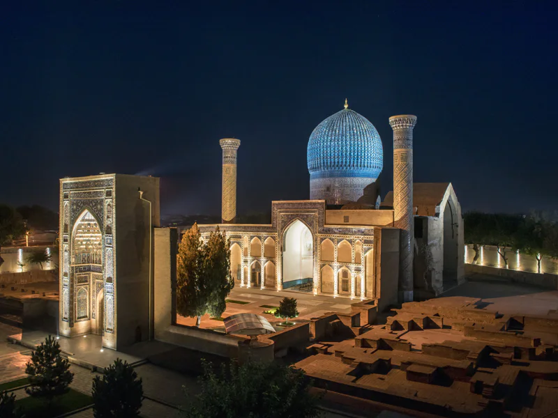 Пешеходная прогулка по вечернему Самарканду — фото 6, Самарканд | Покатаем