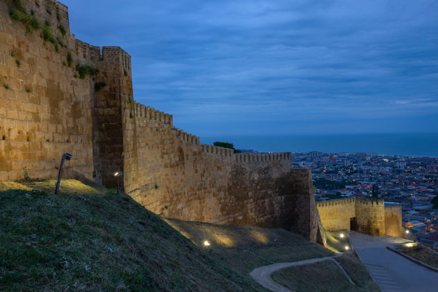 Виды Вечерний Дербент