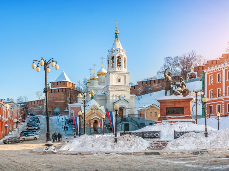 Обзорная автобусно-пешеходная экскурсия по Нижнему Новгороду