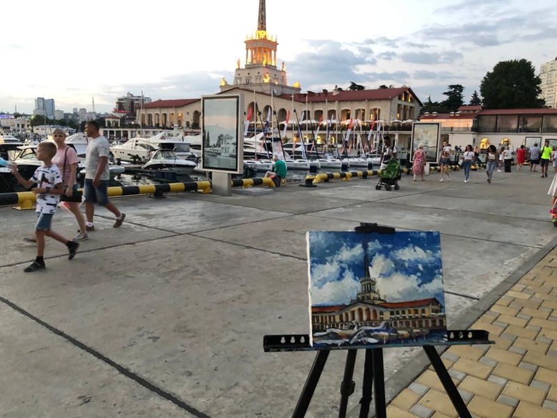 Пленэр — пишем картину своими руками  - экскурсия в Сочи, Россия