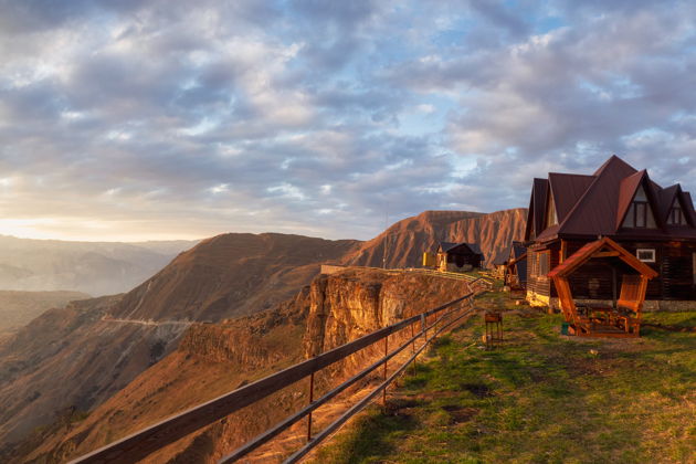 Виды Хунзах, Матлас и Каменная чаща из Избербаша