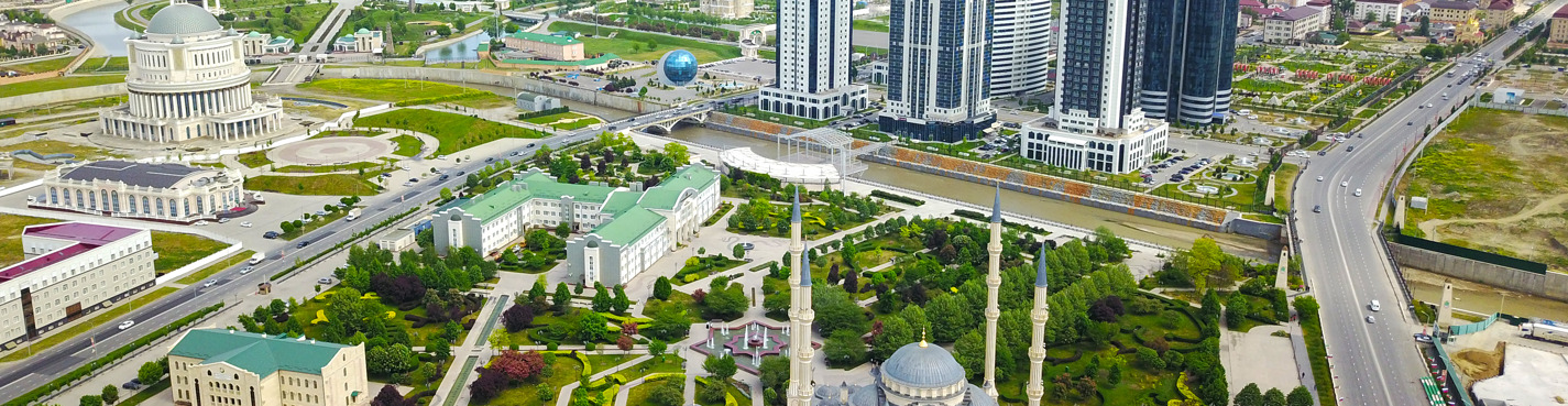 Прогулка по городу Грозный, по историческим объектам и по достопримечательностям города