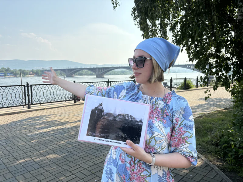 Авторская экскурсия по набережной: В путь по Енисею — через вокзалы и мосты — фото 4, Красноярск | Покатаем