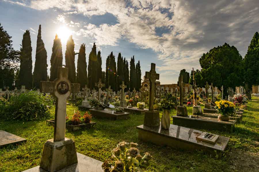 Остров кладбище Сан-Микеле и могила Бродского - фото 2
