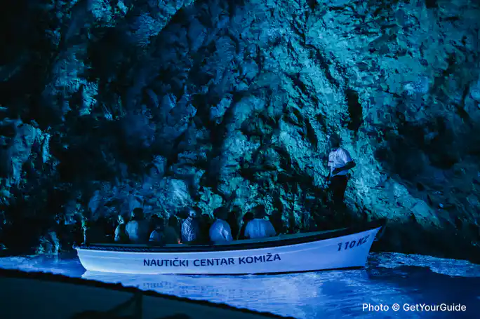 Blue Cave, Vis & Hvar Full-Day Trip by Speedboat