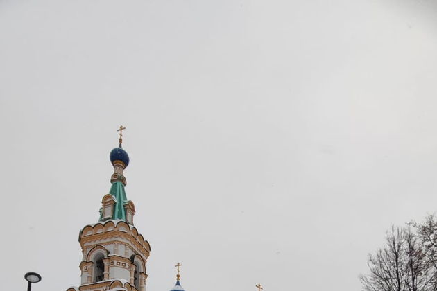 Виды Дорога к храму (Егошихинский некрополь)