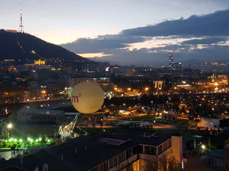 На большом воздушном шаре: Прогулка над Тбилиси - фото 2