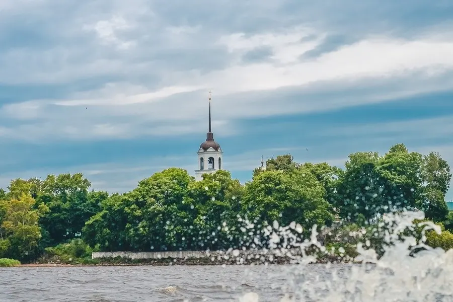 Талабские острова (Залит и Белов) и Спасо-Елеазаровский монастырь — фото 1