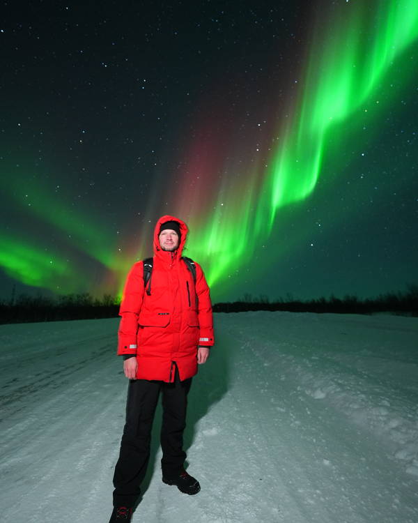 Северное сияние — фото (видео) на профессиональный фотоаппарат — фото 3