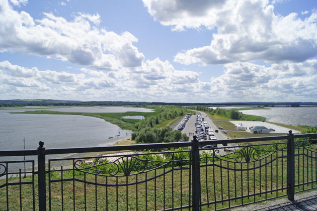 Виды Храм всех религий, Раифский мужской монастырь и остров-град «Свияжск»