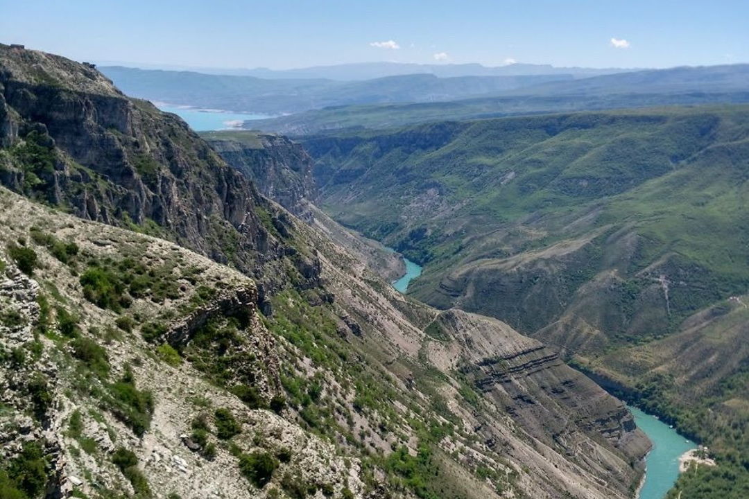 Бархан Сарыкум и прогулка на катере по Сулакскому каньону в с. Зубутли — фото 5