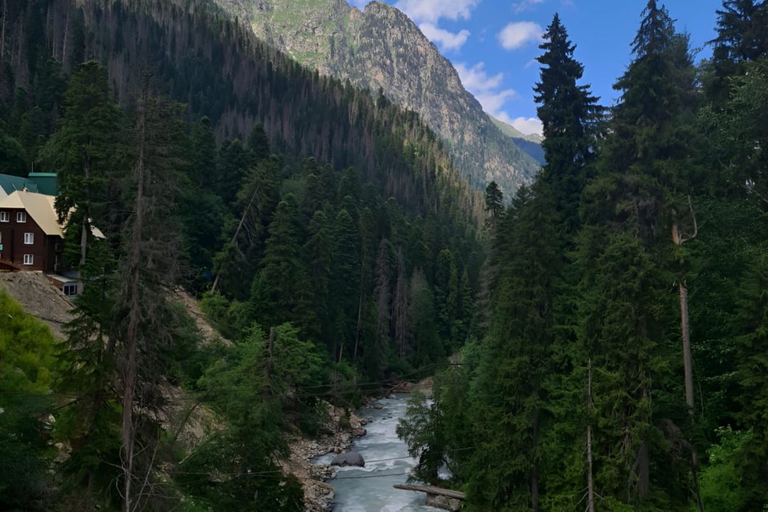 Домбай, канатная дорога, Сырные пещеры и Уллу-Муруджу — фото 5