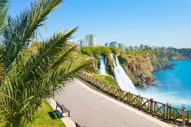 Тур в Анталью — старый город, архитектура и водопад Дюден из Сиде — фото 3