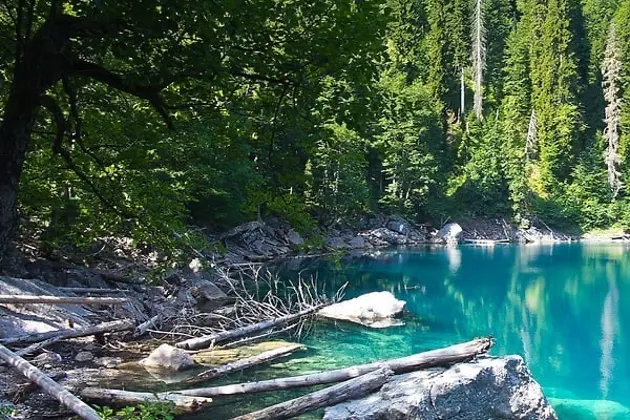 Гегский водопад, озёра Большая и Малая Рица — фото 3
