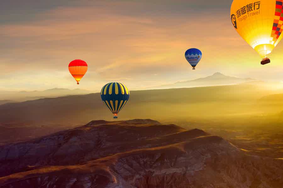 Рассвет над Каппадокией — утренний полет на воздушном шаре - фото 5