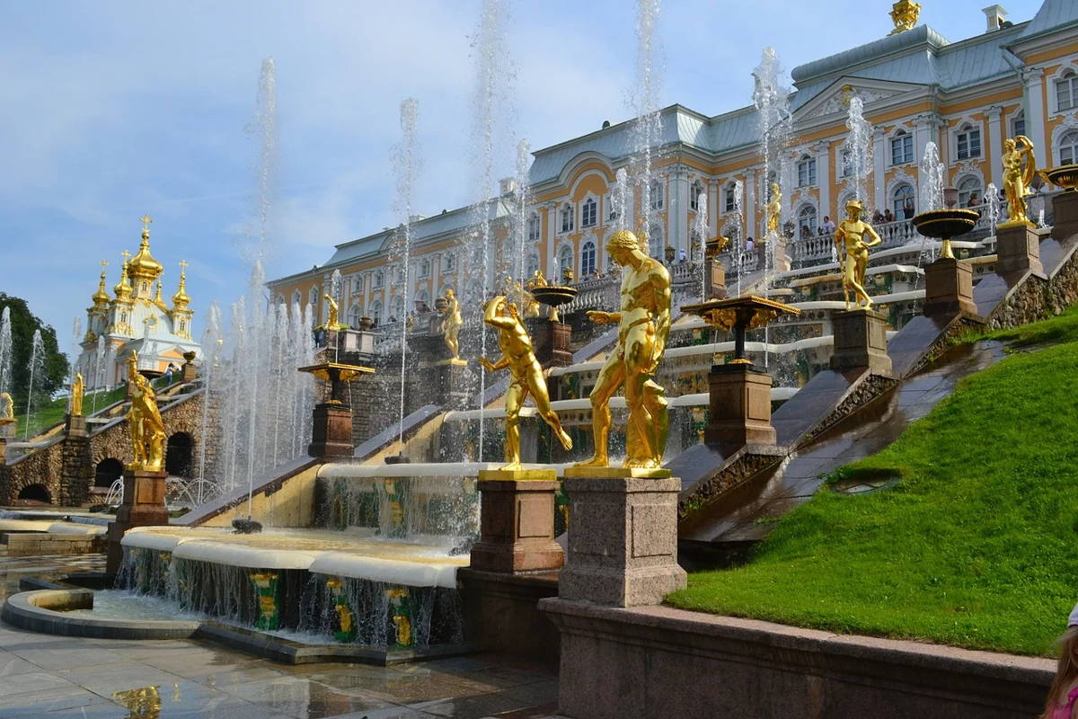 Фонтаны в Петергофе