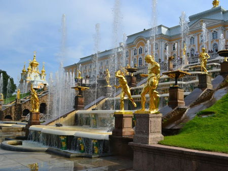 Фонтаны в Петергофе