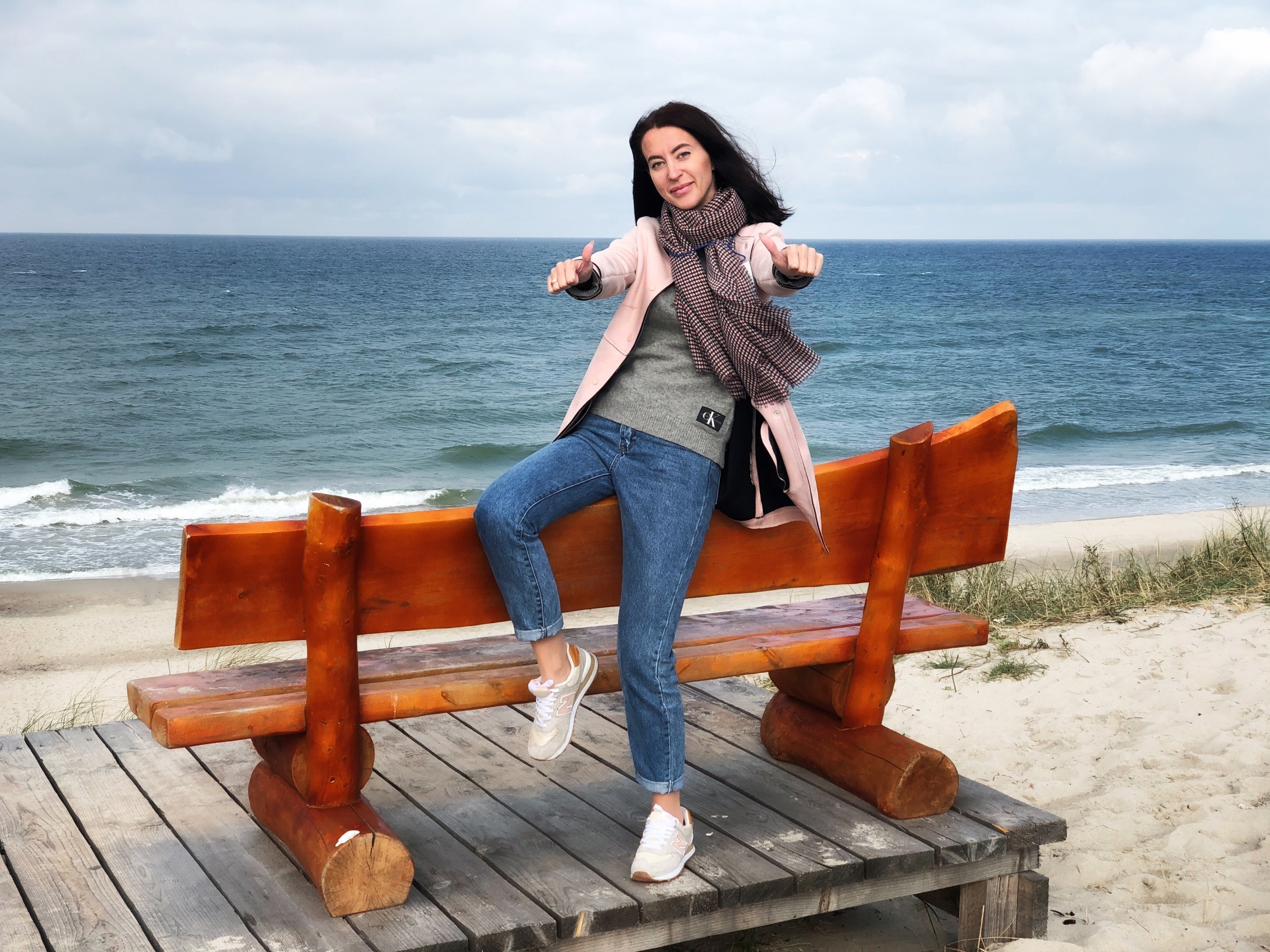 Утренняя Куршская коса и Танцующий лес из Зеленоградска