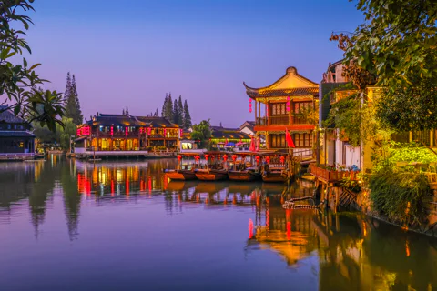 Из Шанхая в водяной город Чжуцзяцзяо