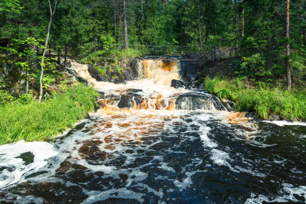 В мини-группе по Карелии: Рускеала, Мраморный каньон и водопады — фото 2