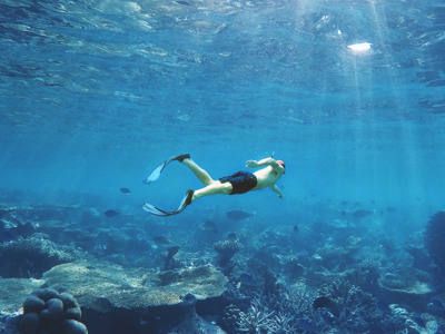 Шарм-эль-Нага — купание в коралловой бухте
